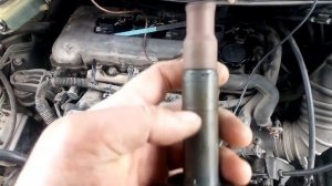 Тойота Опа троит, простенький ремонт.