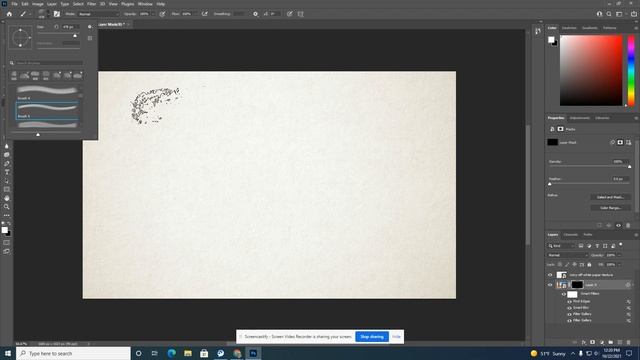 Watercolor Brushes in Photoshop смотреть онлайн
