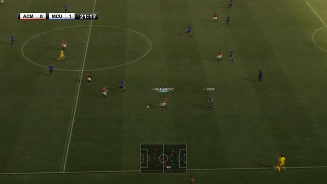 PES 2012 DEMO | AC Milan x Manchester United Gameplay | 1st Half смотреть онлайн