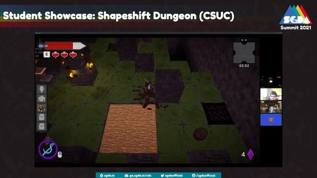 Student Games Showcase: Shapeshift Dungeon (CSUC) смотреть онлайн