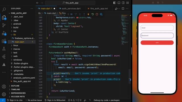 Lesson 36. Firebase auth смотреть онлайн