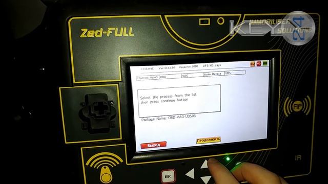 Zed-FULL - OBD - VW Polo 2010 (программирование ключа) смотреть онлайн