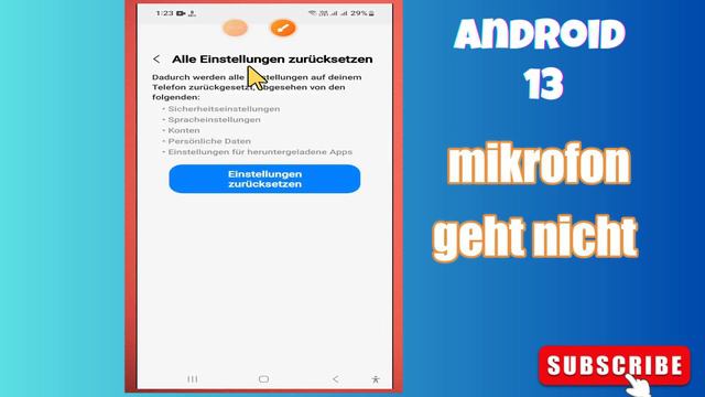 Android 13 mikrofon geht nicht || Anruf-Audio-Problem смотреть онлайн