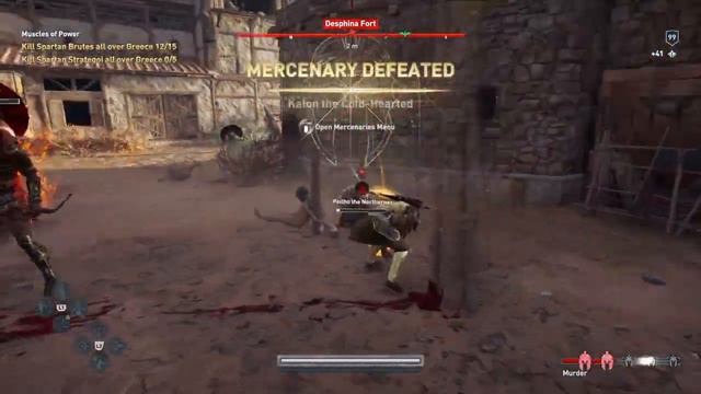 Muscles of Power | Edonos the Charging Bull Mercenary ⚔️ | Weekly Reset | Assassin's Creed Odyssey смотреть онлайн