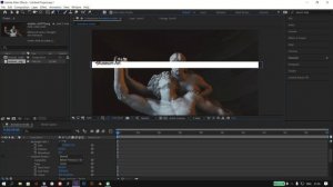 Бегущая строка Gif-анимация в after effects