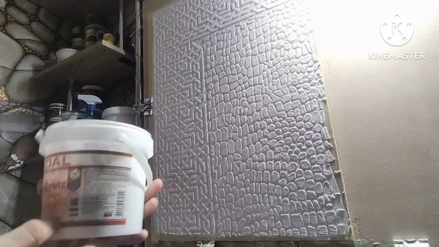 Делаем маленький образец в трафаретной технике для заказчика! Каждый сможет повторить!