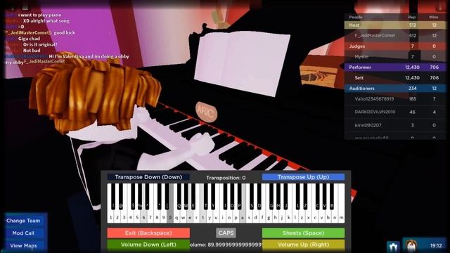 Can You Feel My Heart (Giga Chad Song) - Roblox Talent Show смотреть онлайн