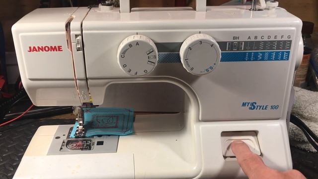 Janome My Style 100 review for Elizabeth at BBC. Machine #1 (video 132) смотреть онлайн