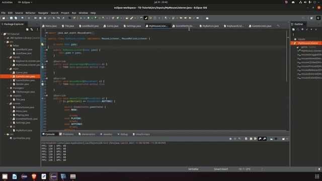 Java Game Development TUTORIAL - Episode #06 - Custom Buttons! смотреть онлайн