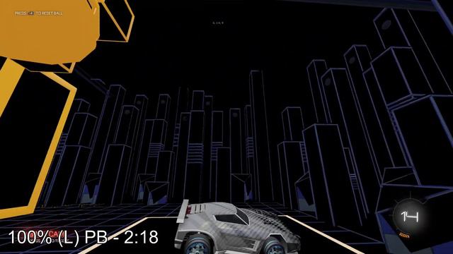 Rocket League - Tron Themed Parkour Map - 100% (Limited) in 2:16 by ThundaSurge смотреть онлайн