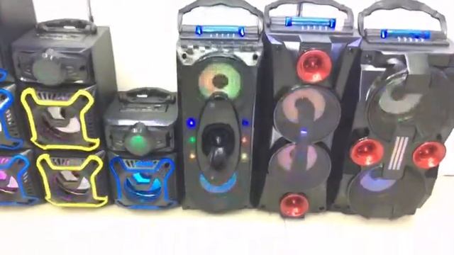 Микрообзор. Бумбоксы с цветомузыкой смотреть онлайн