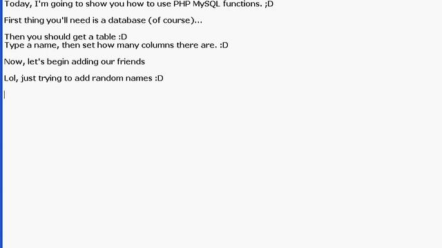 PHP - MySQL (Part 1) смотреть онлайн