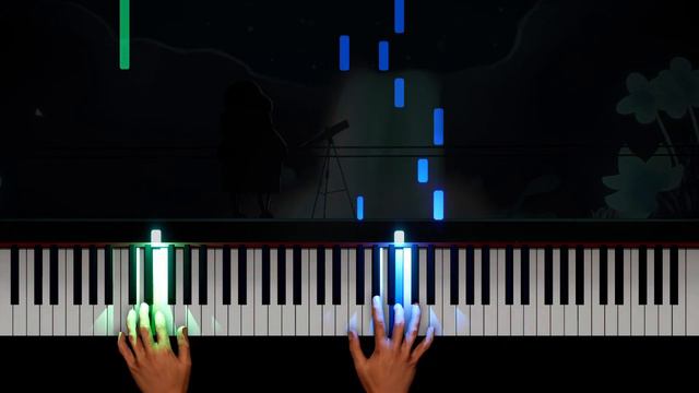 Undertale - Waterfall Piano Tutorial | PVisualiano
