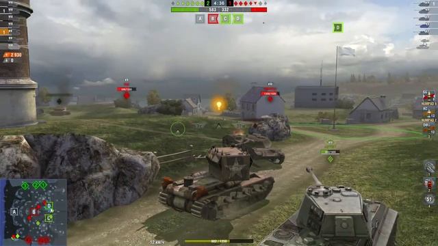 World of Tanks Blitz Крушитель протиф 8 лвл смотреть онлайн