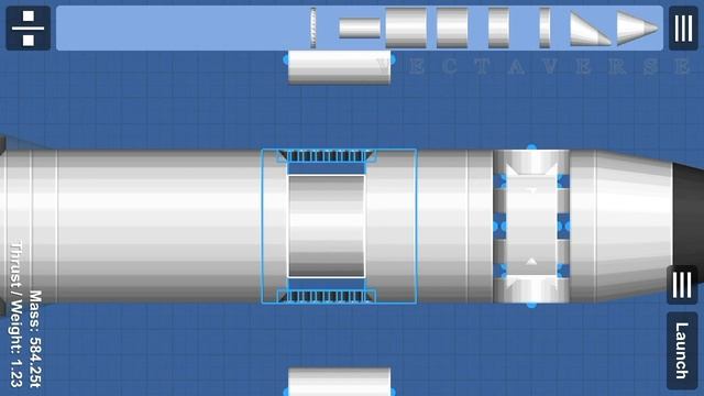 How To Build SpaceX Lunar Lander in Spaceflight Simulator | Lunar Starship SFS смотреть онлайн