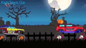 DIY TOYS FOR KIDS - VZ - Monster Truck Stunt | Superman Monster Truck VS Monster Truck | Monster