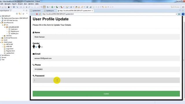 4 Java Servlet Programming with JDBC Connection Part-4 смотреть онлайн