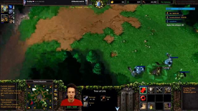 Grubby | "Special Tavern Strat" | Warcraft 3 | NE vs UD | Gold Rush смотреть онлайн