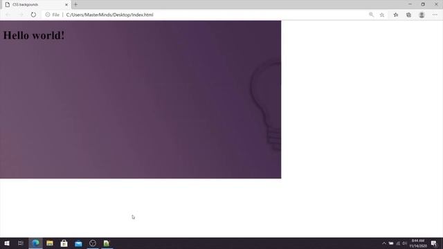 CSS for beginners 24: background-position property | SET POSITION FOR BACKGROUND IMAGE смотреть онлайн
