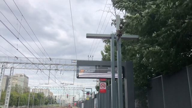 МЦД-1. Одинцово. Сколково. Немчиновка. Рабочий Посёлок. Кунцевская. Фили. Тестовская. Беговая. смотреть онлайн