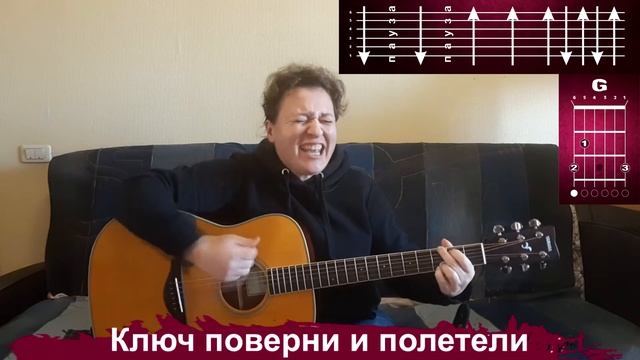 "Выхода нет" гр. Сплин. Схема песни смотреть онлайн