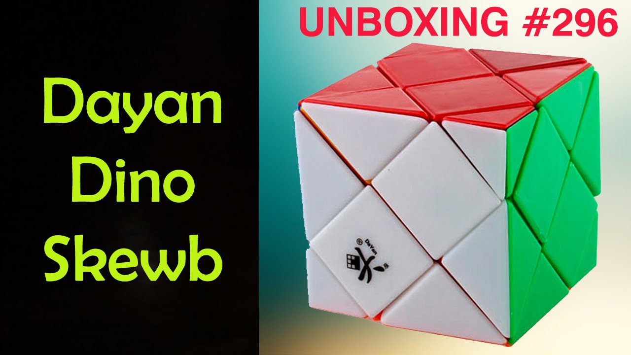 Unboxing №296 Dayan Dino Skewb. Обзор смотреть онлайн