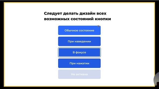 Правила дизайна кнопок (часть 2) смотреть онлайн