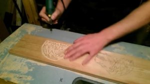 wood carving. Резьба по дереву.подарочный набор шампуров. часть 2. Работа гравером.