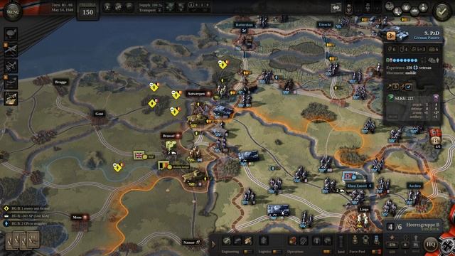 Unity of Command 2 | Blitzkrieg DLC | Mission 6 | Low Countries смотреть онлайн