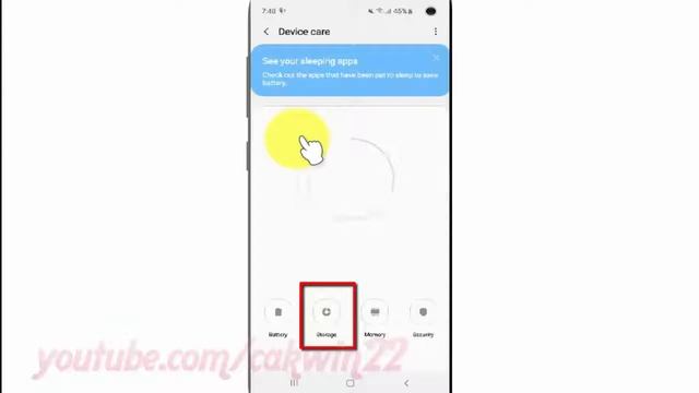 Samsung Galaxy S10 : How to clean Storage смотреть онлайн