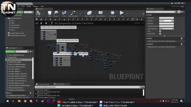 UE4 - Procedural Dungeon pt6- Corridor Fixes смотреть онлайн