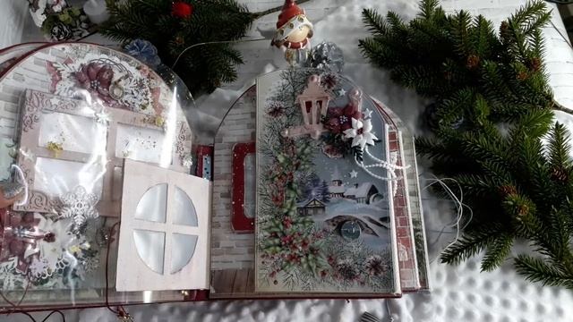 Новогодний альбом, обзор. Скрапбукинг, альбомы на заказ смотреть онлайн