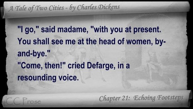 Book 02 - Chapter 21 - A Tale of Two Cities by Charles Dickens - Echoing Footsteps смотреть онлайн