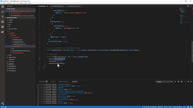 Episode #25 - Sending Mail Messages with Microsoft Graph in SPFx смотреть онлайн