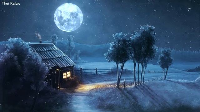 【DEEP SLEEP】Relaxing Sleep Music And Night Nature Sounds: Soft Crickets, Beautiful Relaxing Piano?