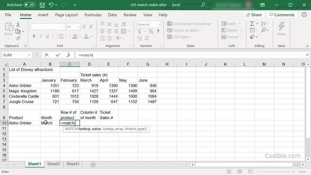Excel - using match and index functions together смотреть онлайн