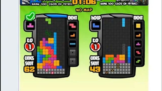 Tetris Battle 3 - wide 167 lines sent смотреть онлайн