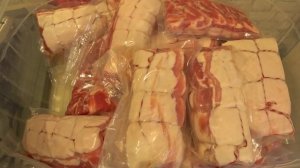 Грудинка варëно-копчëная методом СУВИД.