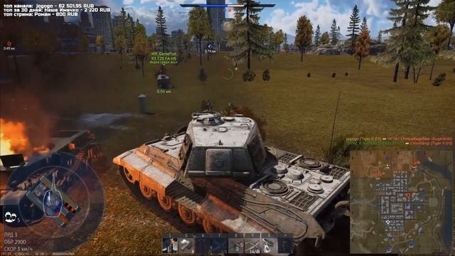 "СУДНЫЙ ДЕНЬ" НАБИЛ 20 ФРАГОВ И СБРОСИЛ ЯДЕРКУ! В WAR THUNDER смотреть онлайн