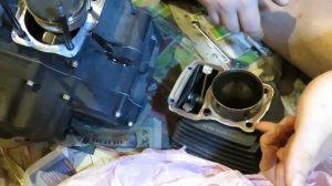 Как разобрать двигатель 164FML часть 1.2