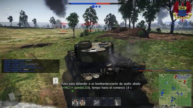 War Thunder - Tiger Tank H1 (War Thunder 1.51 Tanks Gameplay 60 FPS) смотреть онлайн