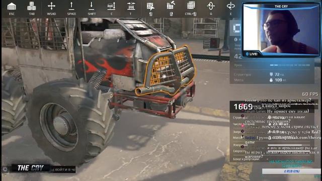 Качаемся в Crossout и общаемся с подписчиками (720p60) смотреть онлайн