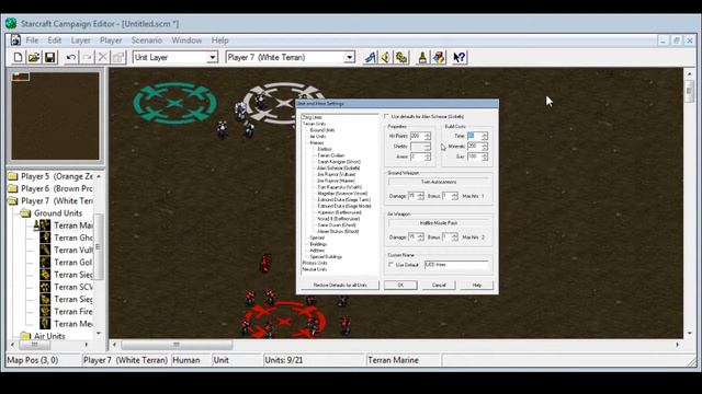 StarCraft Tutorial - Units and Forces Settings смотреть онлайн
