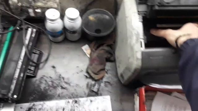 How to solve || 12A toner cartridge Dark line problem || 100% Working || смотреть онлайн