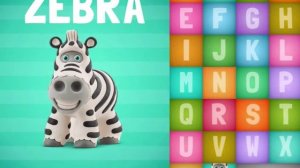 Обучающая игра   английский алфавит, животные по буквам