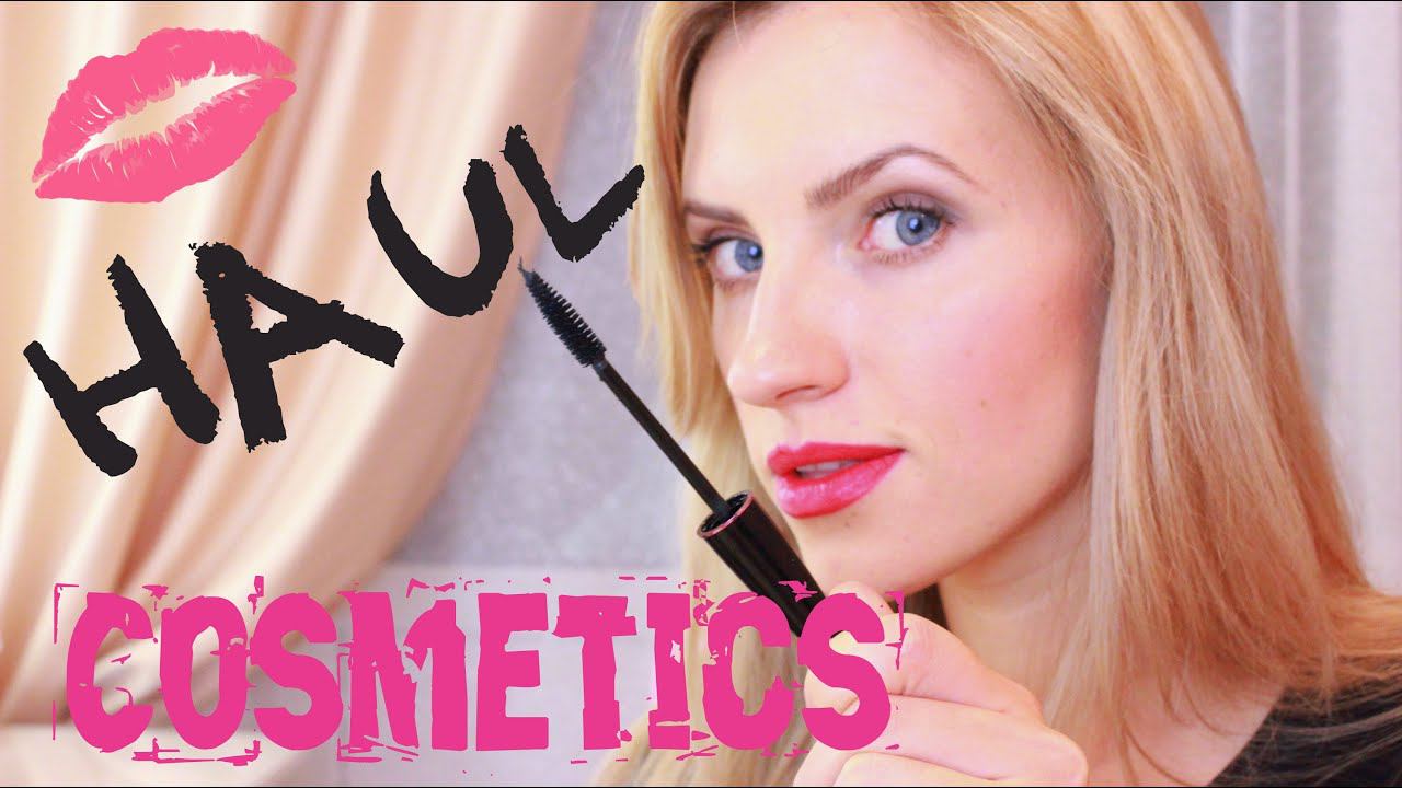 HAUL Cosmetics ПОКУПКИ косметики (со свотчами) смотреть онлайн