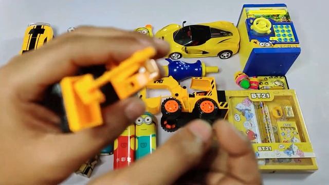 Latest Collection of Toys?JCB Machine, ATM, Big Gun, Ferrari, Helicopter, Excavator, Dancing Minion смотреть онлайн