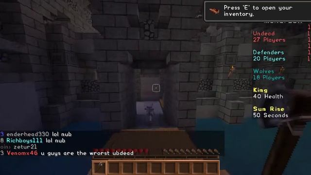 Playing 'castle siege' on mineplex (minecraft Java version/PC version) смотреть онлайн