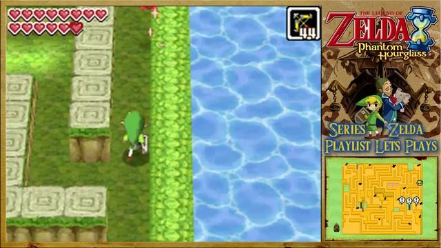 The Legend Of Zelda: Phantom Hourglass - Maze Islands Challenges & Super Salvaging - Episode 37 смотреть онлайн