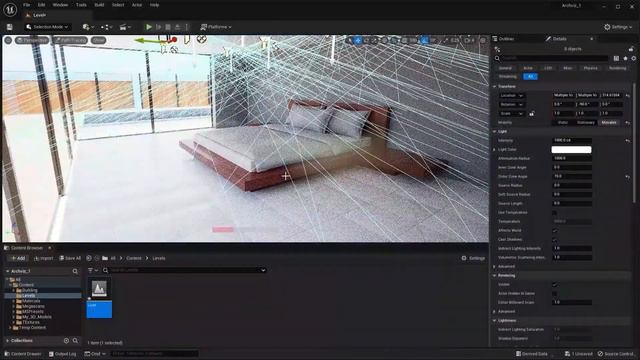 30. Unreal Engine 5.1 Для архитектурной визуализации - Освещение смотреть онлайн